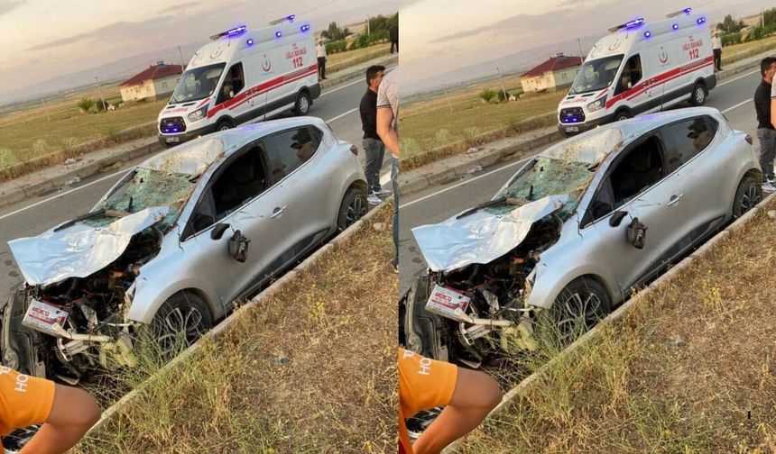 Muş’ta Trafik Kazasında 1 Kişi Yaralandı