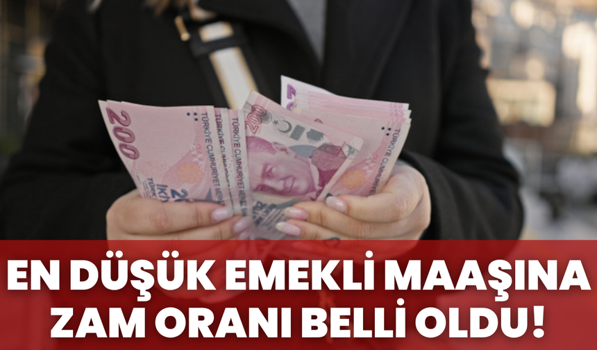 En Düşük Emekli Maaşına Zam Oranı Belli Oldu!