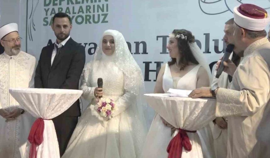 Adıyaman'da Toplu Nikah Merasimi