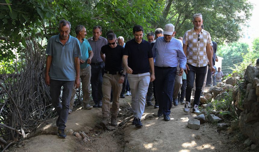 Kaymakam Güzel'den Sarmakaya Köyü'ne Ziyaret