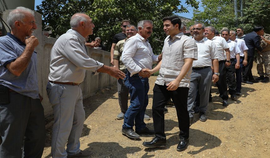 Genç Kaymakamı Güzel, Sağgöze Köyü'nde