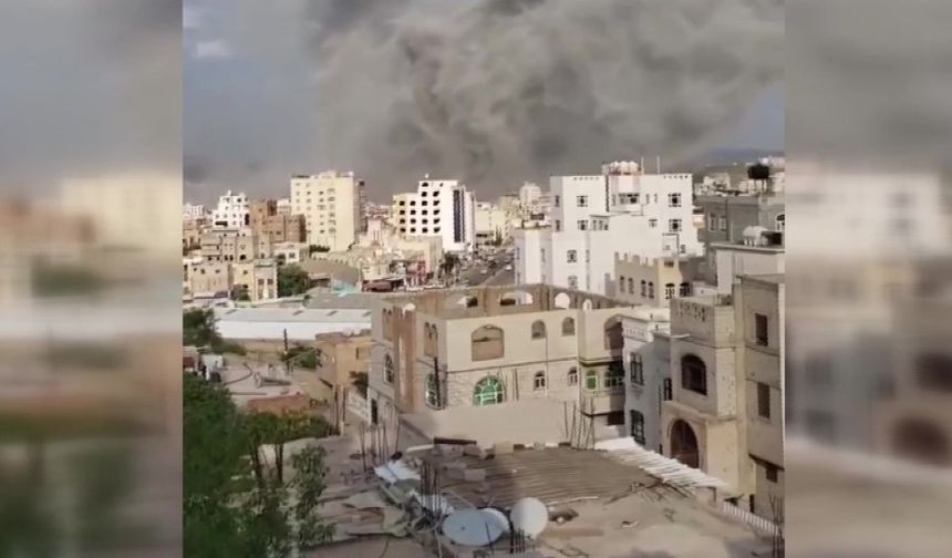 İsrail Yemen'e Saldırdı