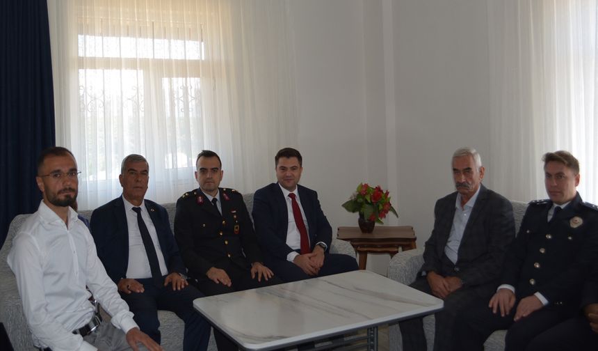 Kaymakamdan Gazilere Evlerinde Ziyaret