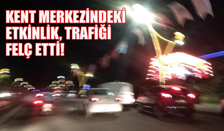 Bingöl’de Bir Yanda Konser, Diğer Yanda Trafik Karmaşası