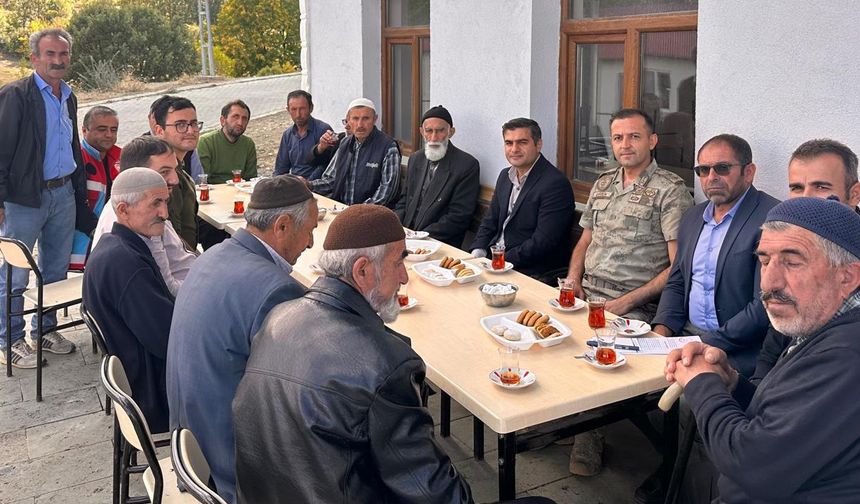 İlçeye Bağlı Tüm Köyleri Ziyaret Etti