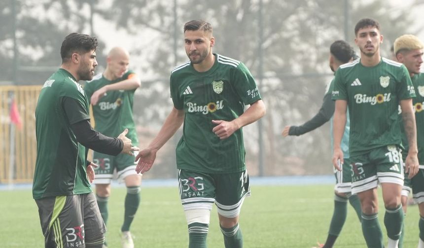 12 Bingölspor Gol Olup Yağdı