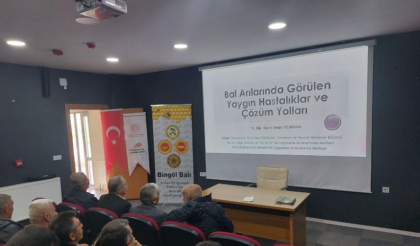 Bingöl’de Arıcılara Kapsamlı Eğitim Verildi