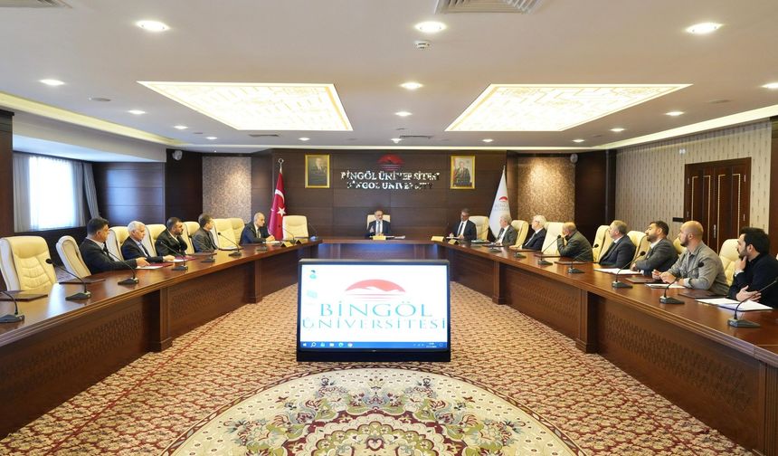 Bingöl Üniversitesi Danışma Kurulu Toplantısı Gerçekleştirildi