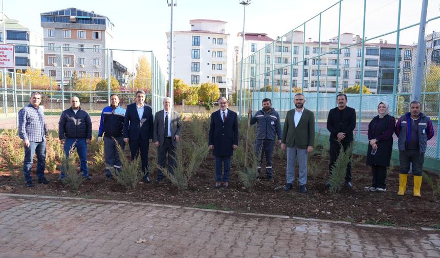 Bingöl Üniversitesi Kampüsünde 2 Bin 500 Fidan Dikildi