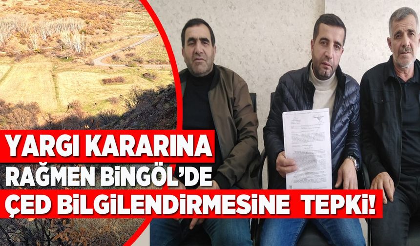 Yargı Kararına Rağmen ÇED Bilgilendirmesine Tepki!