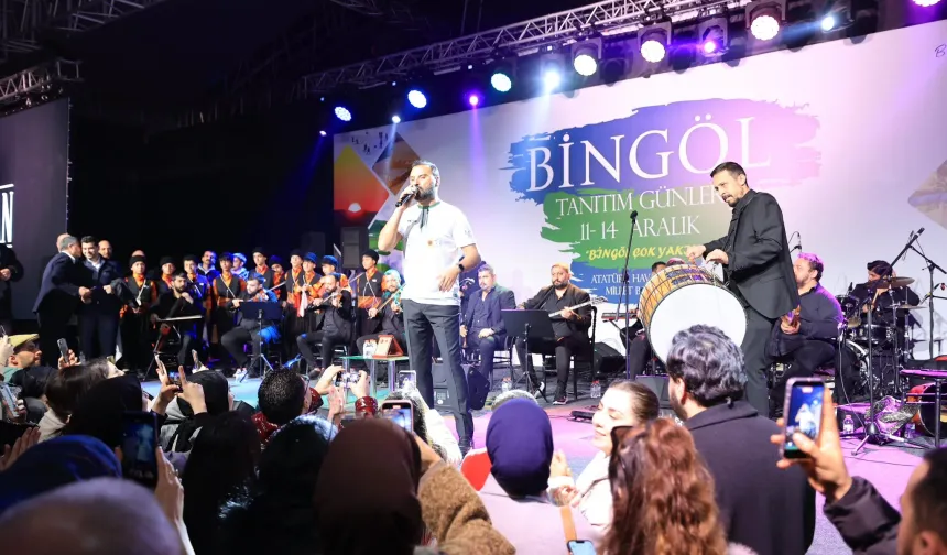 Bingöl Tanıtım Günleri’nde Alişan Rüzgârı