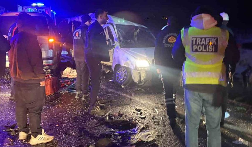 Mardin'de Feci Kaza: 4 Ölü, 5 Yaralı