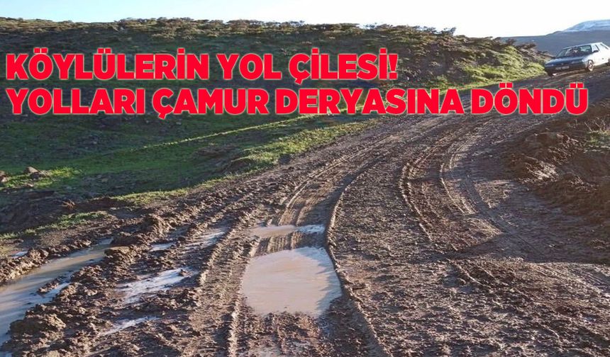 Bingöl’de 3 Yıldır ‘Yapılacak’ Denilen Yol Halen Çamur Tarlası!