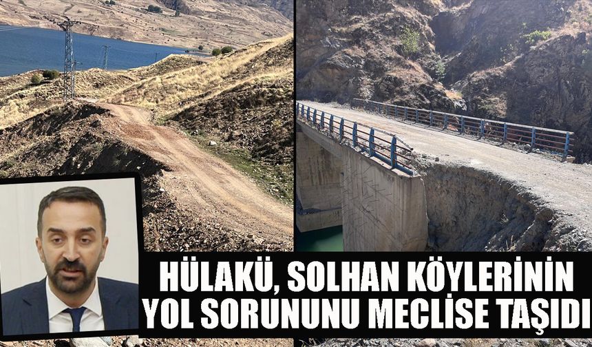 Hülakü, Solhan Köylerinin Yol Sorununu Meclise Taşıdı