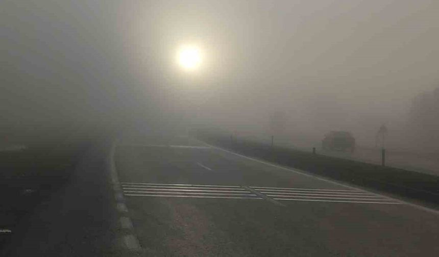 Bingöl'de Yoğun Sis Etkisini Sürdürüyor