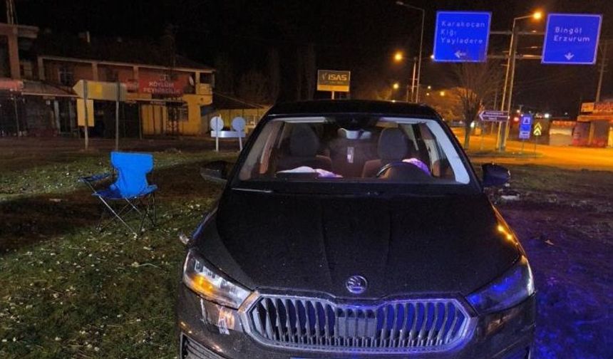 Bingöl-Elazığ Yolunda Kaza: 1 Yaralı