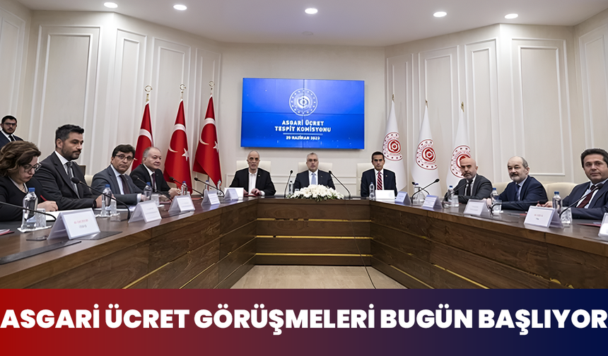 Asgari Ücret Görüşmeleri Bugün Başlıyor