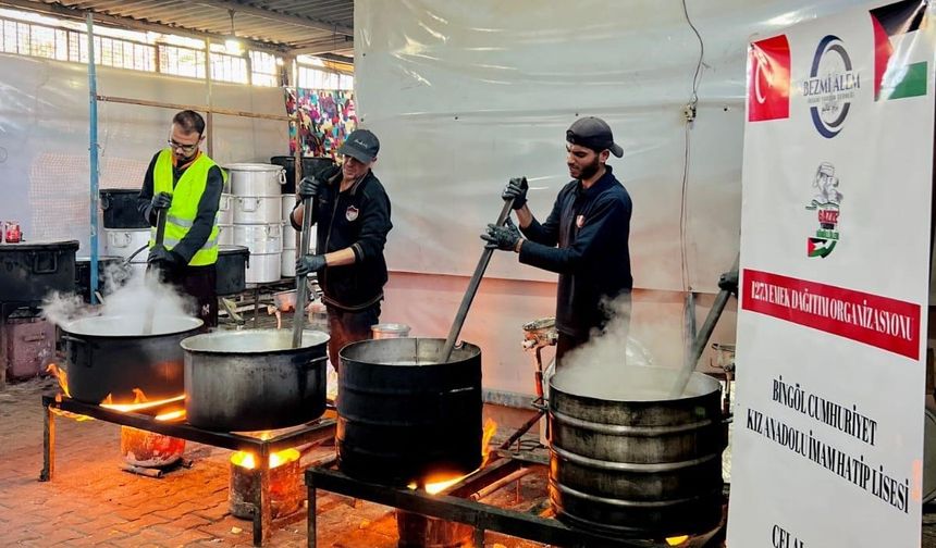 Bingöl’de, Kermesten Elde Edilen Gelir Gazze’ye Ulaştırıldı