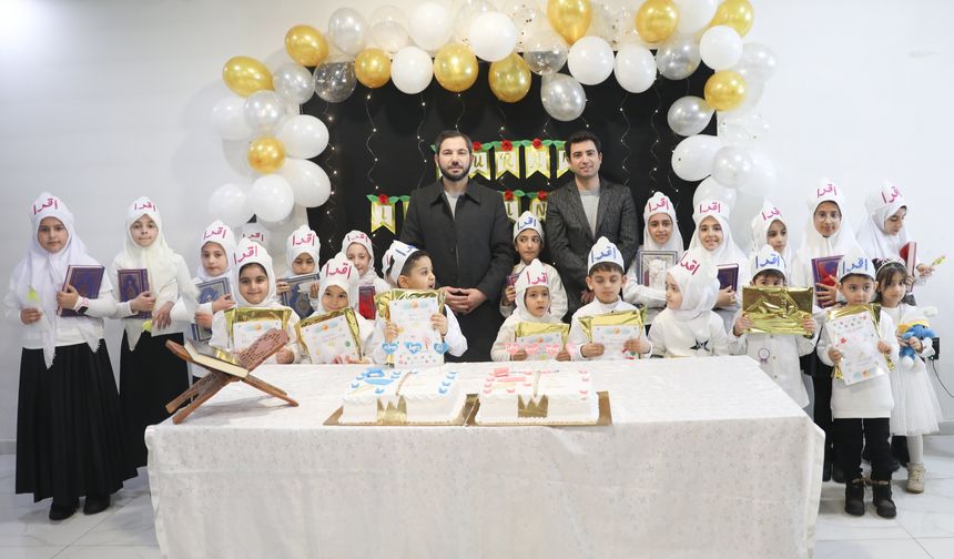 Genç’te Kur’an Kursu Öğrencileri İçin Mezuniyet Programı Düzenlendi