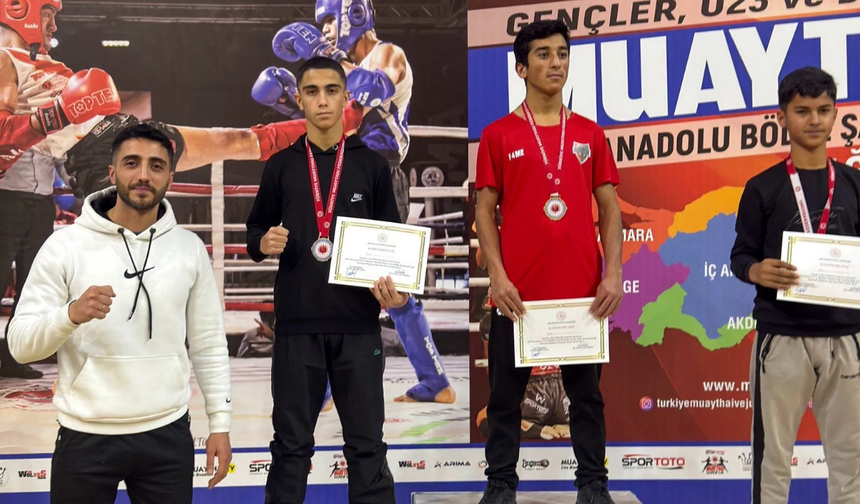 Muay Thai’de Bingöl’den Bölge Şampiyonluğu