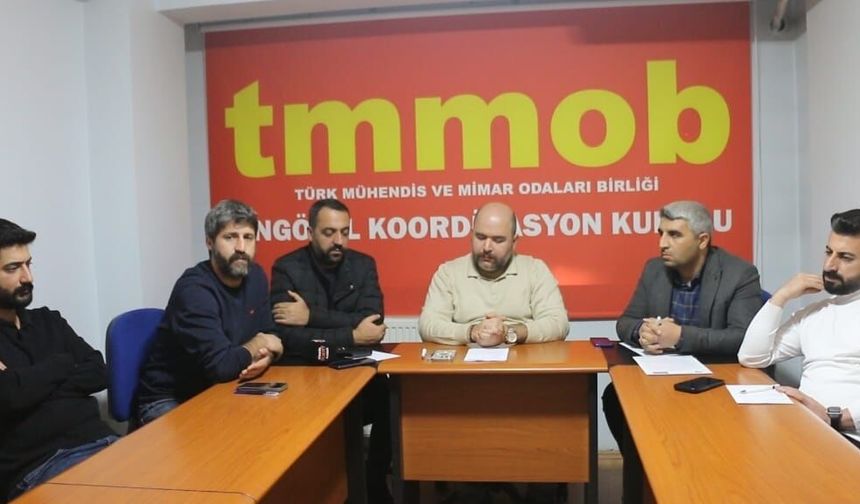TMMOB’den Bingöl Ovası’ndaki İmar Kararına Tepki