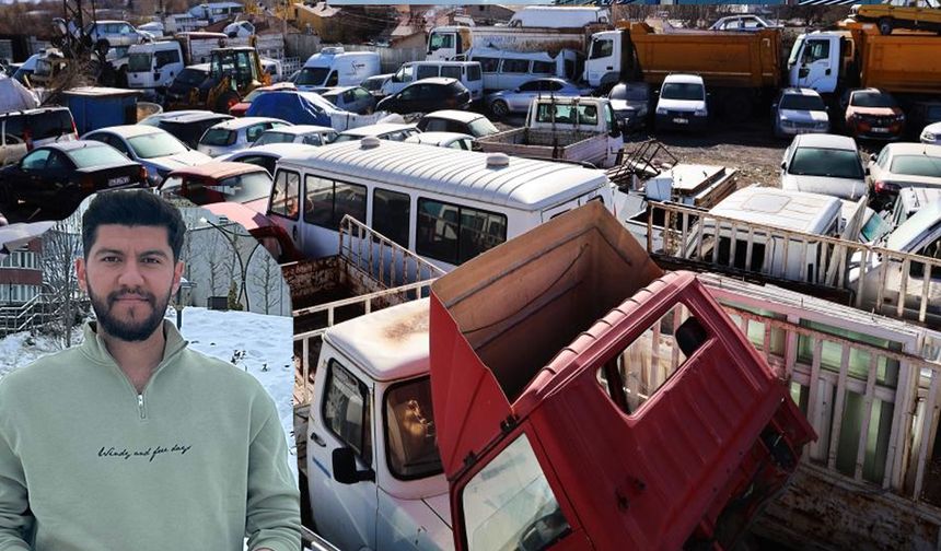 Bingöl’de Yediemin Otoparkındaki Araçlar Çürümeye Yüz Tuttu