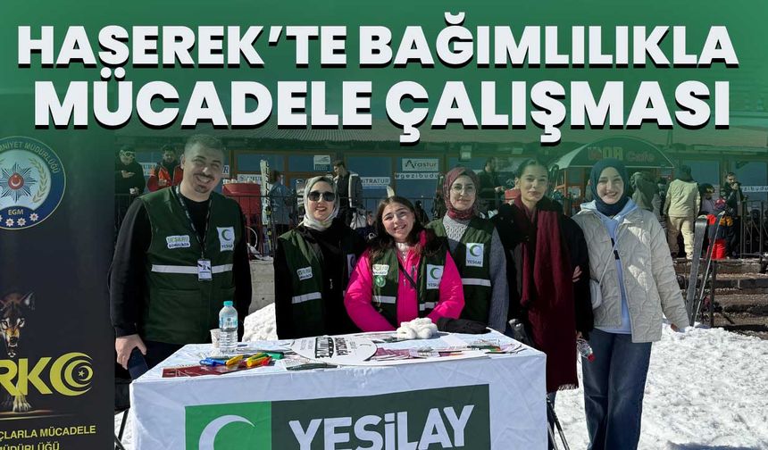 Haserek’te Bağımlılıkla Mücadele Çalışması