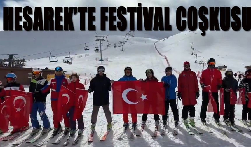 Hesarek Kayak Merkezi’nde Festival Heyecanı