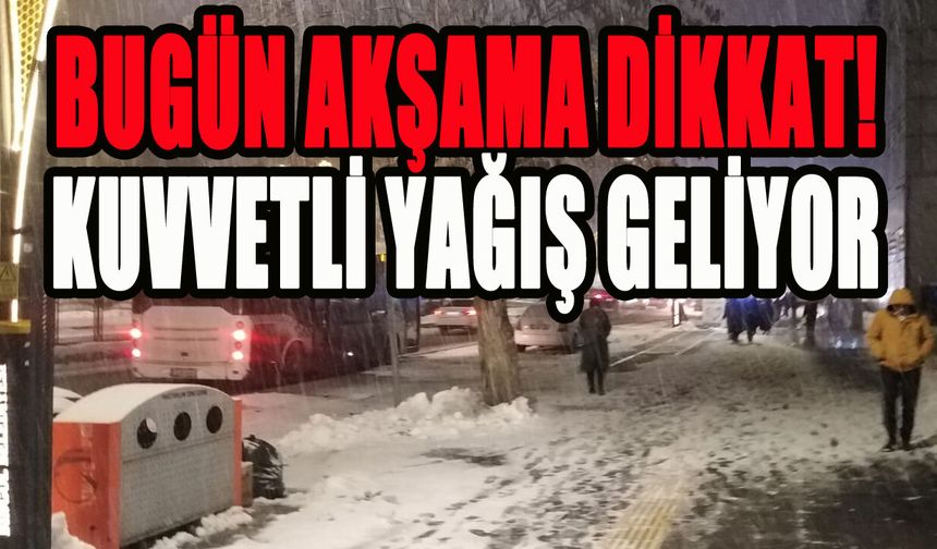 Bingöl için Kuvvetli Yağış Uyarısı!