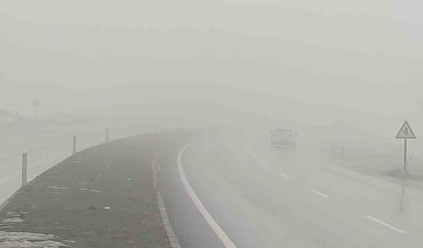 Bingöl'de Yoğun Sis Etkili Oldu