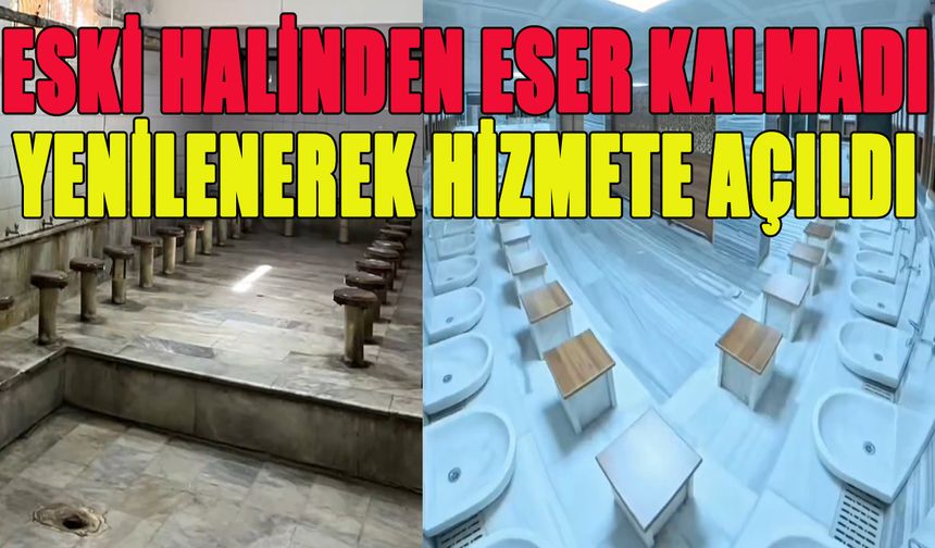 Bingöl Ulucamii Abdesthanesi ve WC'si Ücretsiz Olacak