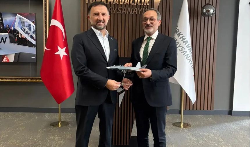 Rektör Çelik’ten TUSAŞ’a Ziyaret