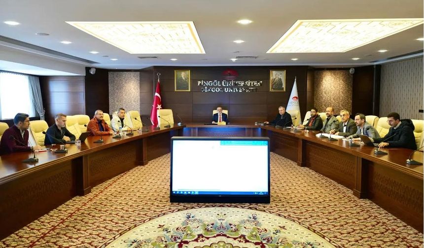 Bingöl Üniversitesi’nde BAP Yönergesi Masaya Yatırıldı