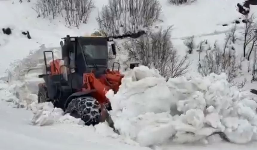 Yedisu’da Kar Kalınlığı 1 Metreyi Aştı: Ekipler Aralıksız Çalışıyor
