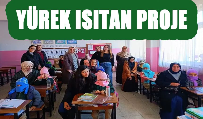 Bingöl'de Üniversitelilerden Köy Okuluna El Emeği Göz Nuru Hediye