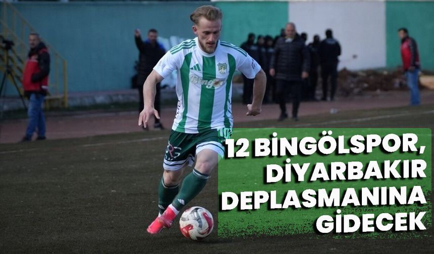 12 Bingölspor, Diyarbakır Deplasmanına Gidecek