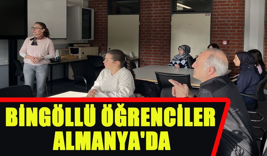 Bingöllü Öğrenciler Almanya'da