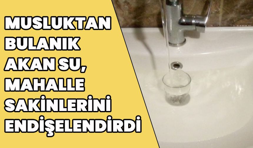 Bingöl’de Mahallelinin ‘Su’ Tepkisi!