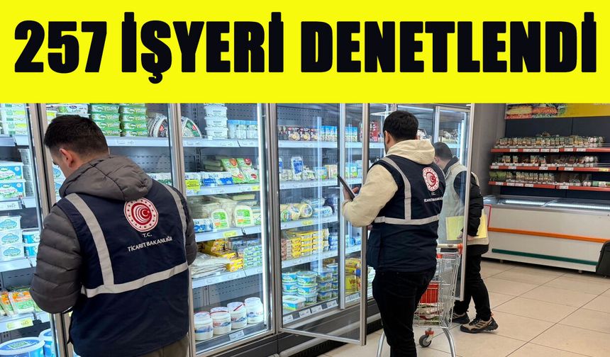 Bingöl'de 257 İşyeri Denetlendi