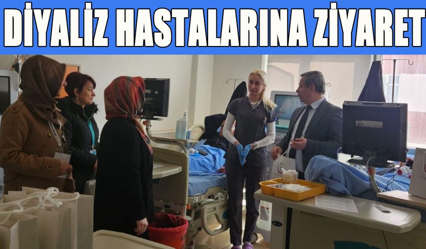 Bingöl’de Diyaliz Hastalarına Ziyaret
