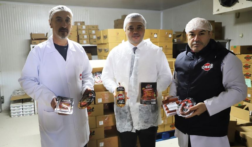 Çintay'dan Et Üretim Tesisine Ziyaret