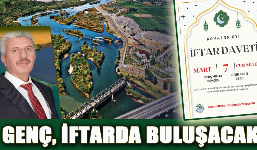 Genç Belediyesi'nden İftar Programı