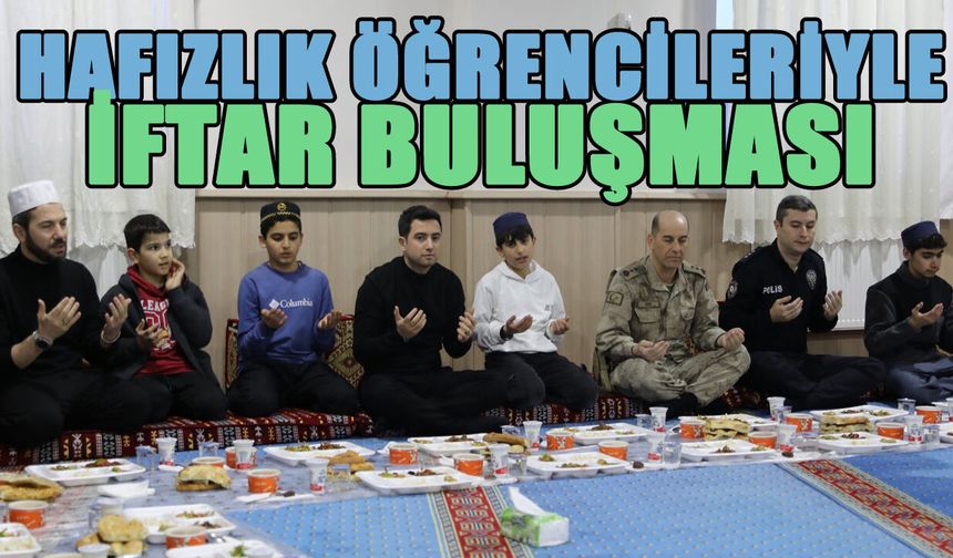 Genç’te Hafızlık Öğrencileriyle İftar