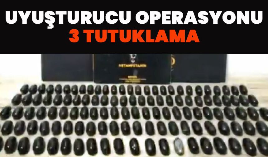 Bingöl’de Narkotik Operasyon: 3 Tutuklama
