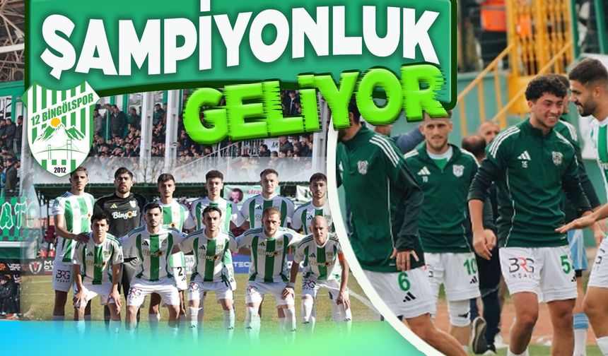 12 Bingölspor’da Nefesler Tutuldu: ‘Şampiyonluk’ Geliyor!