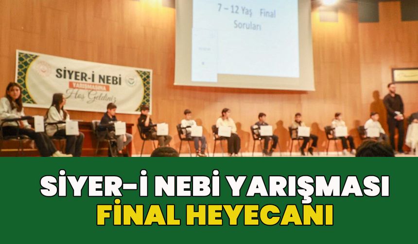 Bingöl’de ‘Siyer-i Nebi Yarışması’ Final Heyecanı