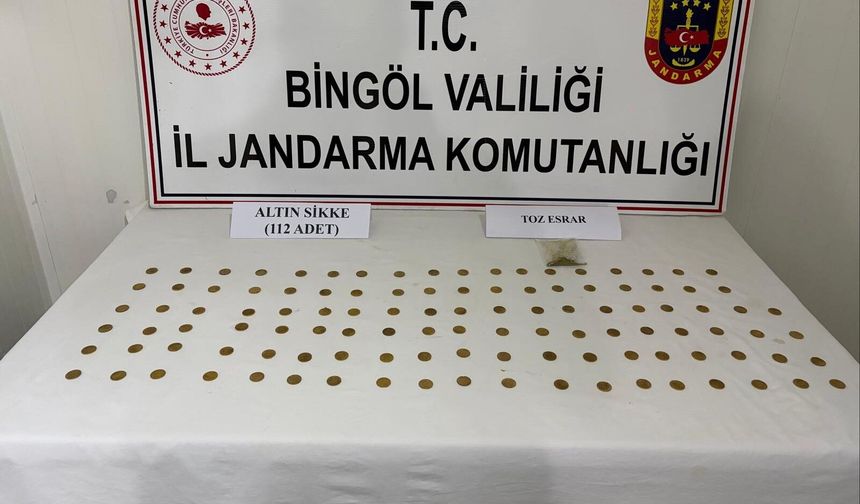Bingöl’de Tarihi Objeler Ele Geçirildi