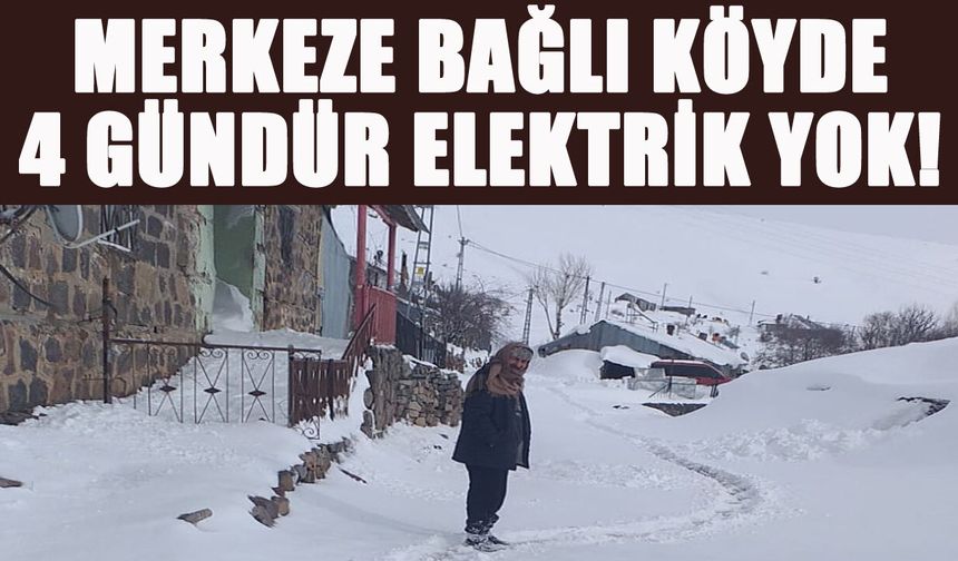Tepebaşı Köyü'nün Yol ve Elektrik Problemi!