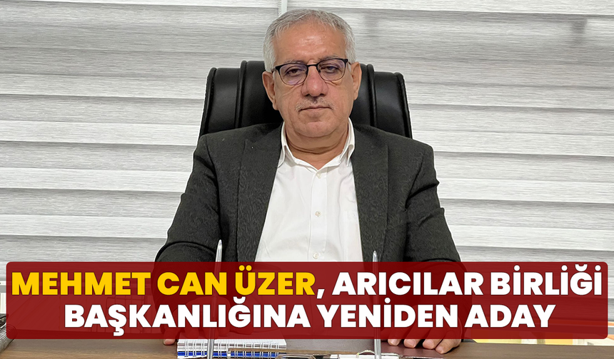 Mehmet Can Üzer, Arıcılar Birliği Başkanlığına Yeniden Aday