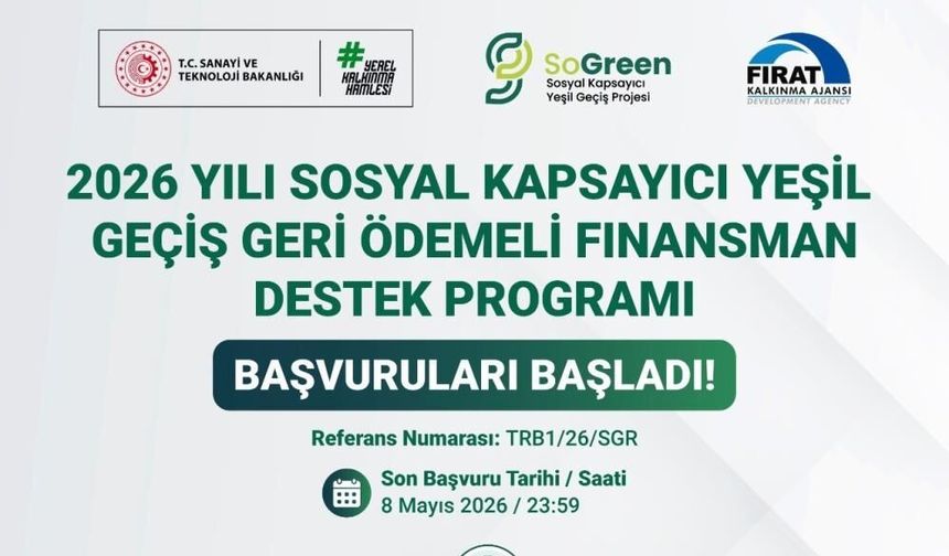 KOBİ'ler İçin Yeşil Dönüşüm Desteği Başvuruları Başladı